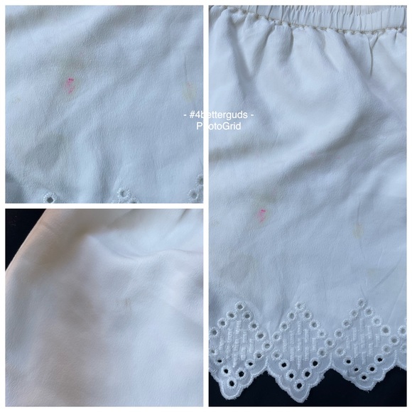 Joie Silk Harini Eyelet Lace Shorts size XXS - Picture 9 of 14